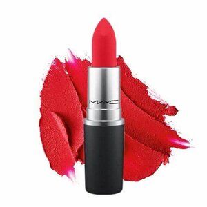 MAC Powder Kiss Lipstick color - Lasting Passion 315